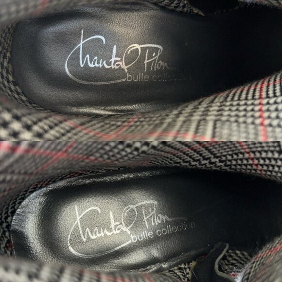 Chanii B  Chantal Pilon Bulle Collection Retro Leather Bootie - Picture 11 of 13